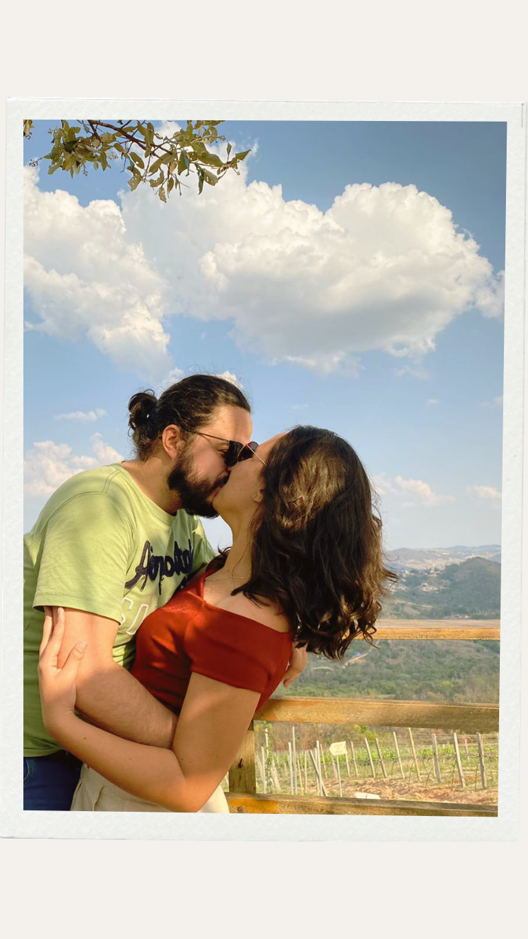 Beijo do casal