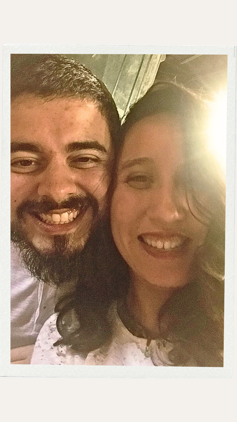 Selfie do casal